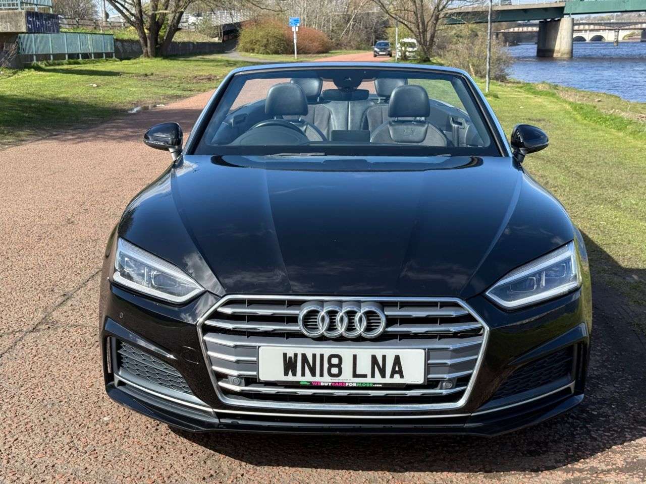 A 2018 AUDI A5 CABRIOLET 2.0 TFSI S line Convertible 2dr Petrol Manual Euro 6 (s/s) (190 ps) JUST IN A 2018 AUDI A5 CABRIOLET 2.0 TFSI S line Convertible 2dr Petrol Manual Euro 6 (s/s) (190 ps) JUST IN