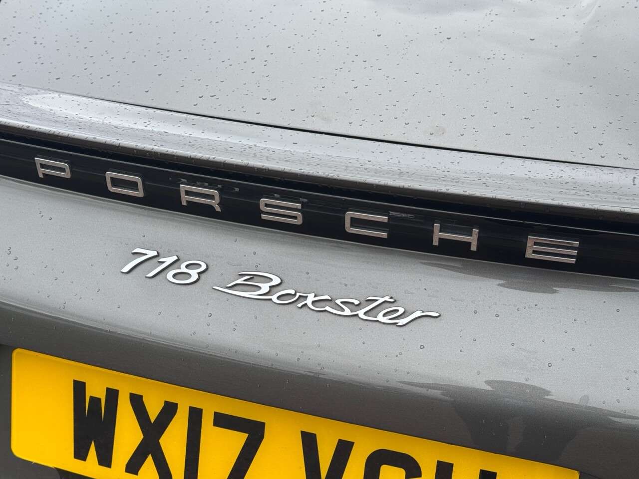 2017 PORSCHE 718 BOXSTER 2017 PORSCHE 718 BOXSTER