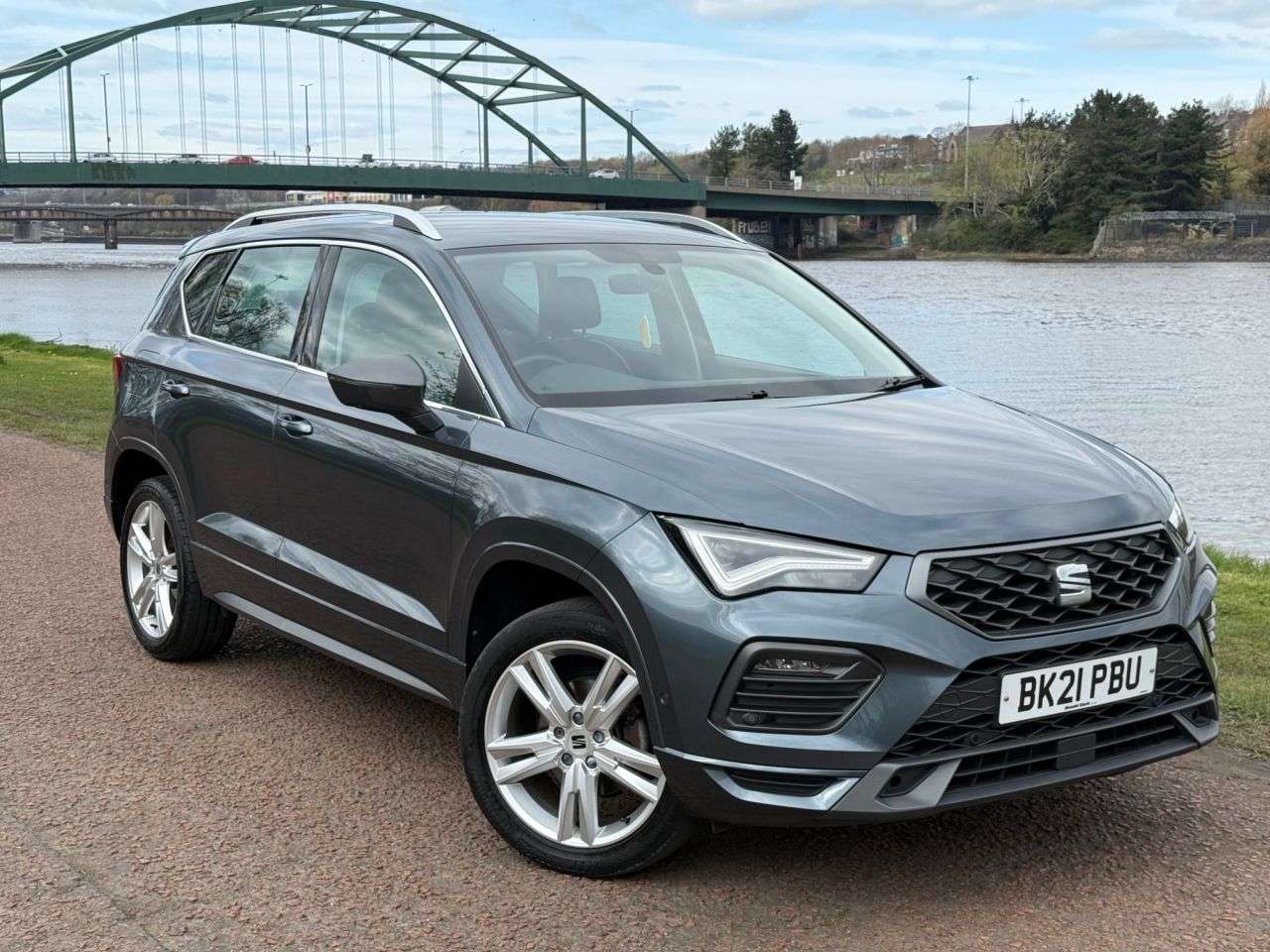 A 2021 SEAT ATECA 1.5 TSI EVO FR SUV 5dr Petrol DSG Euro 6 (s/s) (150 ps) **CRUISE CONTROL** A 2021 SEAT ATECA 1.5 TSI EVO FR SUV 5dr Petrol DSG Euro 6 (s/s) (150 ps) **CRUISE CONTROL**
