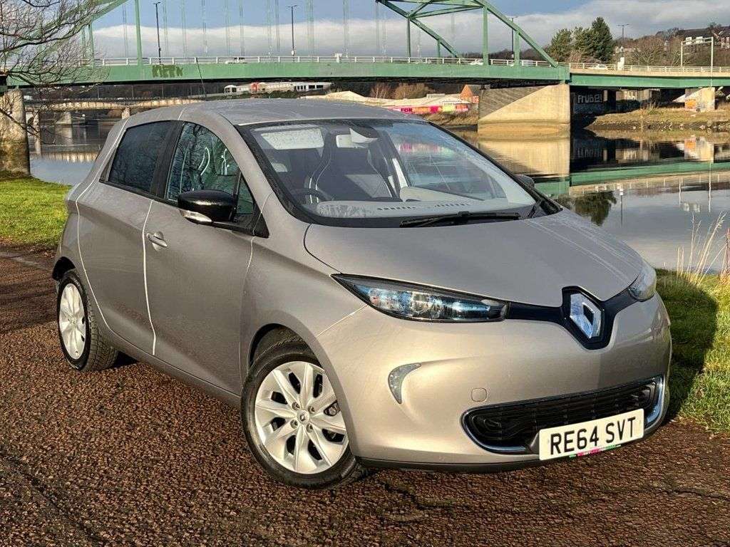 A 2015 RENAULT ZOE 22kWh Dynamique Intens Hatchback 5dr Electric Auto (Battery Lease) (88 bhp) A 2015 RENAULT ZOE 22kWh Dynamique Intens Hatchback 5dr Electric Auto (Battery Lease) (88 bhp)
