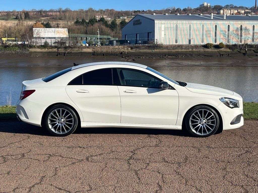 A 2017 MERCEDES-BENZ CLA 1.6 CLA180 AMG Line Coupe 4dr Petrol Manual Euro 6 (s/s) (122 ps) **BLUETOO A 2017 MERCEDES-BENZ CLA 1.6 CLA180 AMG Line Coupe 4dr Petrol Manual Euro 6 (s/s) (122 ps) **BLUETOO