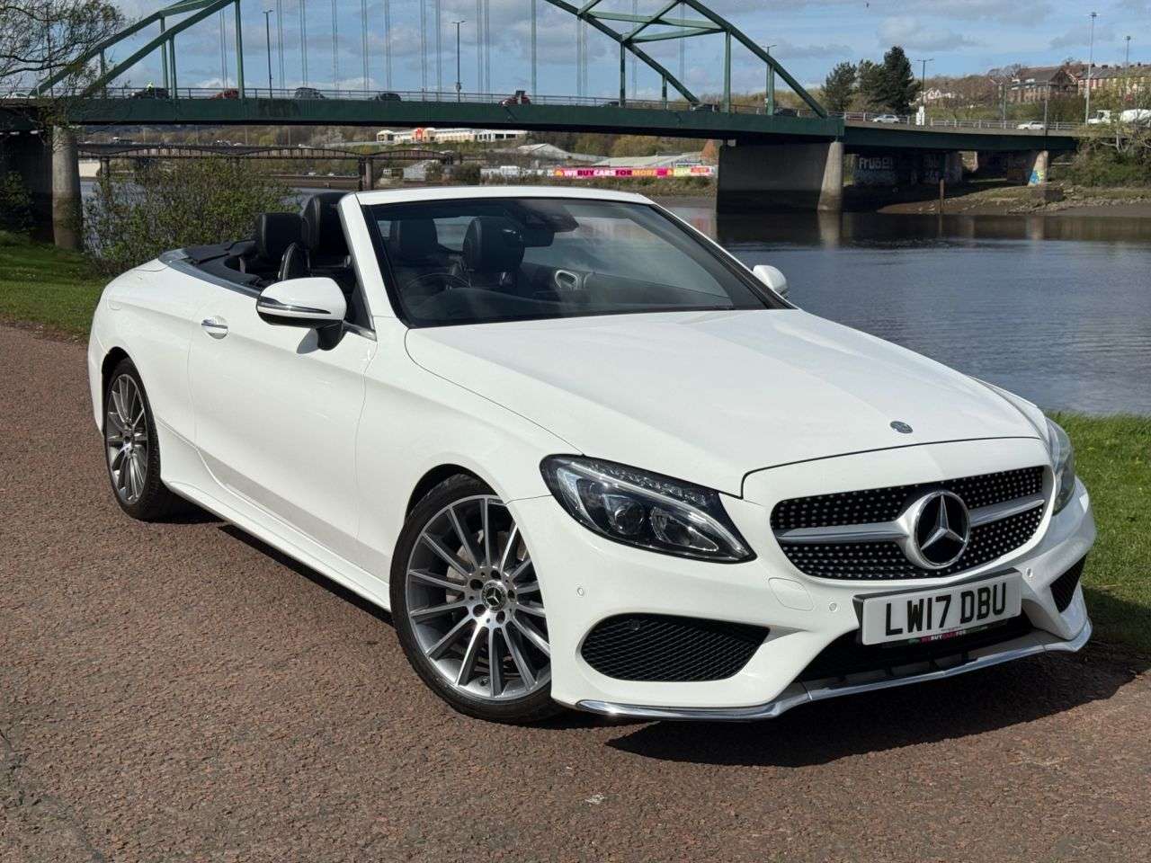 A 2017 MERCEDES-BENZ C-CLASS 2.1 C220d AMG Line Cabriolet 2dr Diesel G-Tronic+ Euro 6 (s/s) (170 ps) **R A 2017 MERCEDES-BENZ C-CLASS 2.1 C220d AMG Line Cabriolet 2dr Diesel G-Tronic+ Euro 6 (s/s) (170 ps) **R