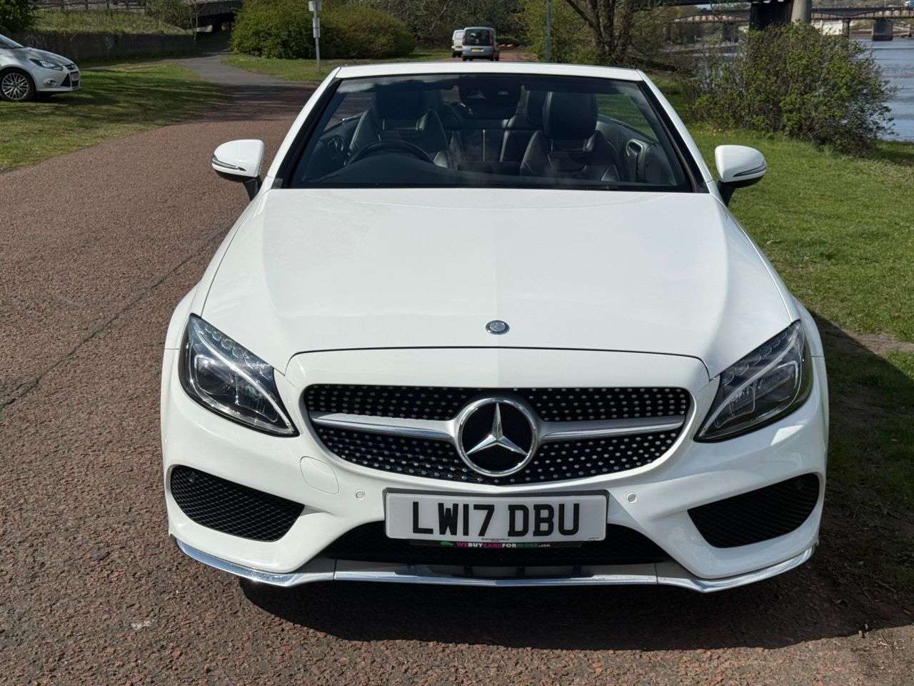 A 2017 MERCEDES-BENZ C-CLASS 2.1 C220d AMG Line Cabriolet 2dr Diesel G-Tronic+ Euro 6 (s/s) (170 ps) **R A 2017 MERCEDES-BENZ C-CLASS 2.1 C220d AMG Line Cabriolet 2dr Diesel G-Tronic+ Euro 6 (s/s) (170 ps) **R
