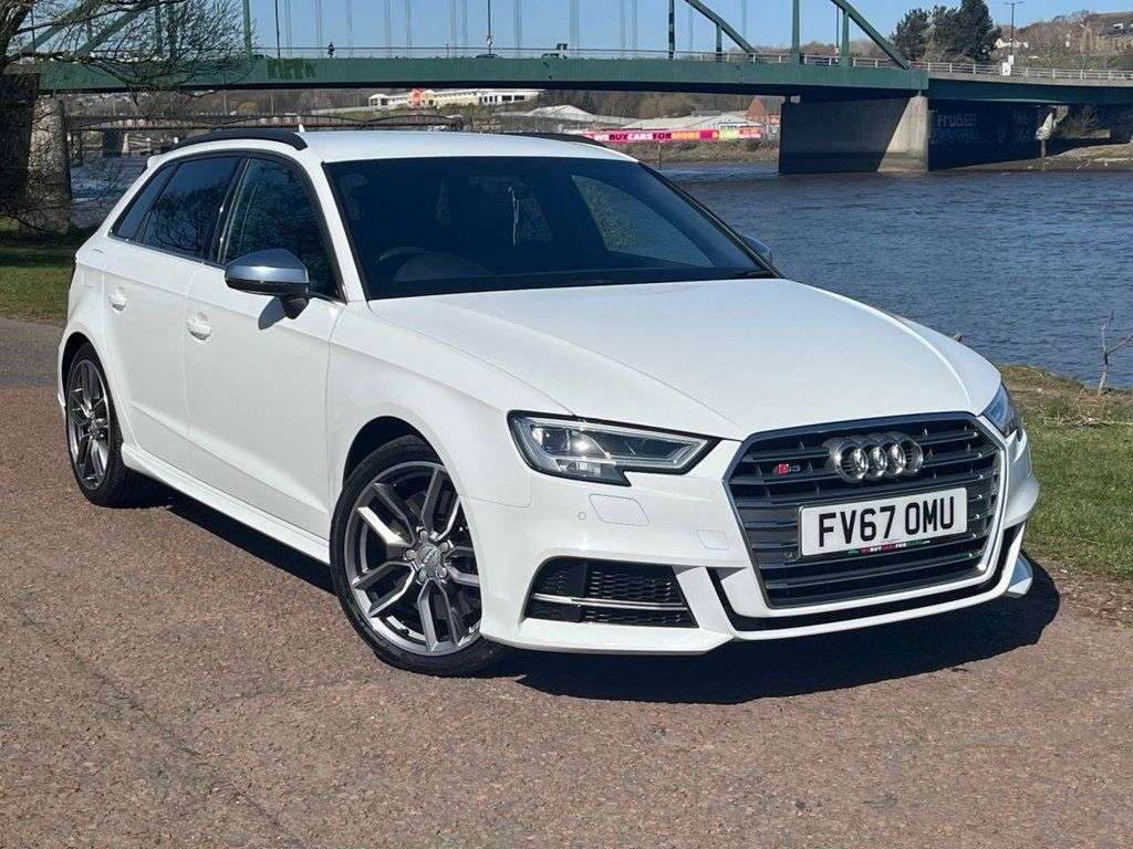 A 2017 AUDI S3 2.0 TFSI Sportback 5dr Petrol S Tronic quattro Euro 6 (s/s) (310 ps) **AUTO A 2017 AUDI S3 2.0 TFSI Sportback 5dr Petrol S Tronic quattro Euro 6 (s/s) (310 ps) **AUTO