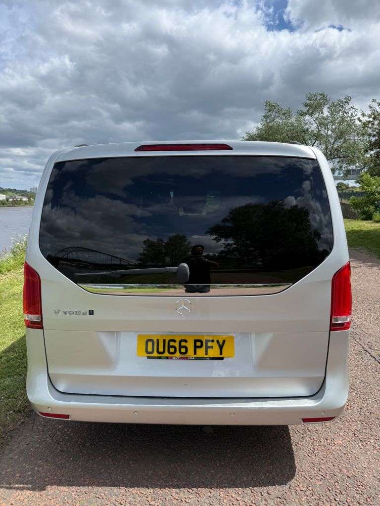 A 2016 MERCEDES-BENZ V-CLASS 2.2 V250d Sport MPV 5dr Diesel G-Tronic+ Euro 6 (s/s) 8 Seat LWB (190 ps) F A 2016 MERCEDES-BENZ V-CLASS 2.2 V250d Sport MPV 5dr Diesel G-Tronic+ Euro 6 (s/s) 8 Seat LWB (190 ps) F