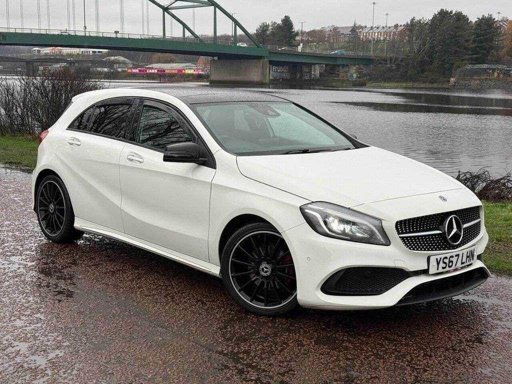 A 2017 MERCEDES-BENZ A-CLASS 1.6 A160 AMG Line (Premium Plus) Hatchback 5dr Petrol Manual Euro 6 (s/s) ( A 2017 MERCEDES-BENZ A-CLASS 1.6 A160 AMG Line (Premium Plus) Hatchback 5dr Petrol Manual Euro 6 (s/s) (