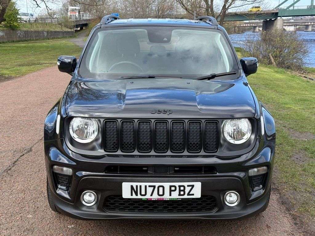 A 2021 JEEP RENEGADE 1.0 GSE T3 Night Eagle SUV 5dr Petrol Manual Euro 6 (s/s) (120 ps) ***APPLE A 2021 JEEP RENEGADE 1.0 GSE T3 Night Eagle SUV 5dr Petrol Manual Euro 6 (s/s) (120 ps) ***APPLE