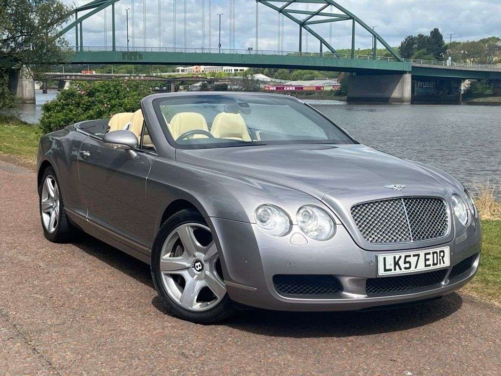 A 2007 BENTLEY CONTINENTAL 6.0 W12 GTC Convertible 2dr Petrol Auto 4WD Euro 4 (560 ps) A 2007 BENTLEY CONTINENTAL 6.0 W12 GTC Convertible 2dr Petrol Auto 4WD Euro 4 (560 ps)