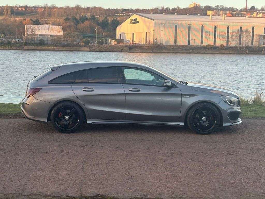 A 2015 MERCEDES-BENZ CLA 2.0 CLA250 Engineered by AMG Shooting Brake 5dr Petrol 7G-DCT 4MATIC Euro 6 A 2015 MERCEDES-BENZ CLA 2.0 CLA250 Engineered by AMG Shooting Brake 5dr Petrol 7G-DCT 4MATIC Euro 6