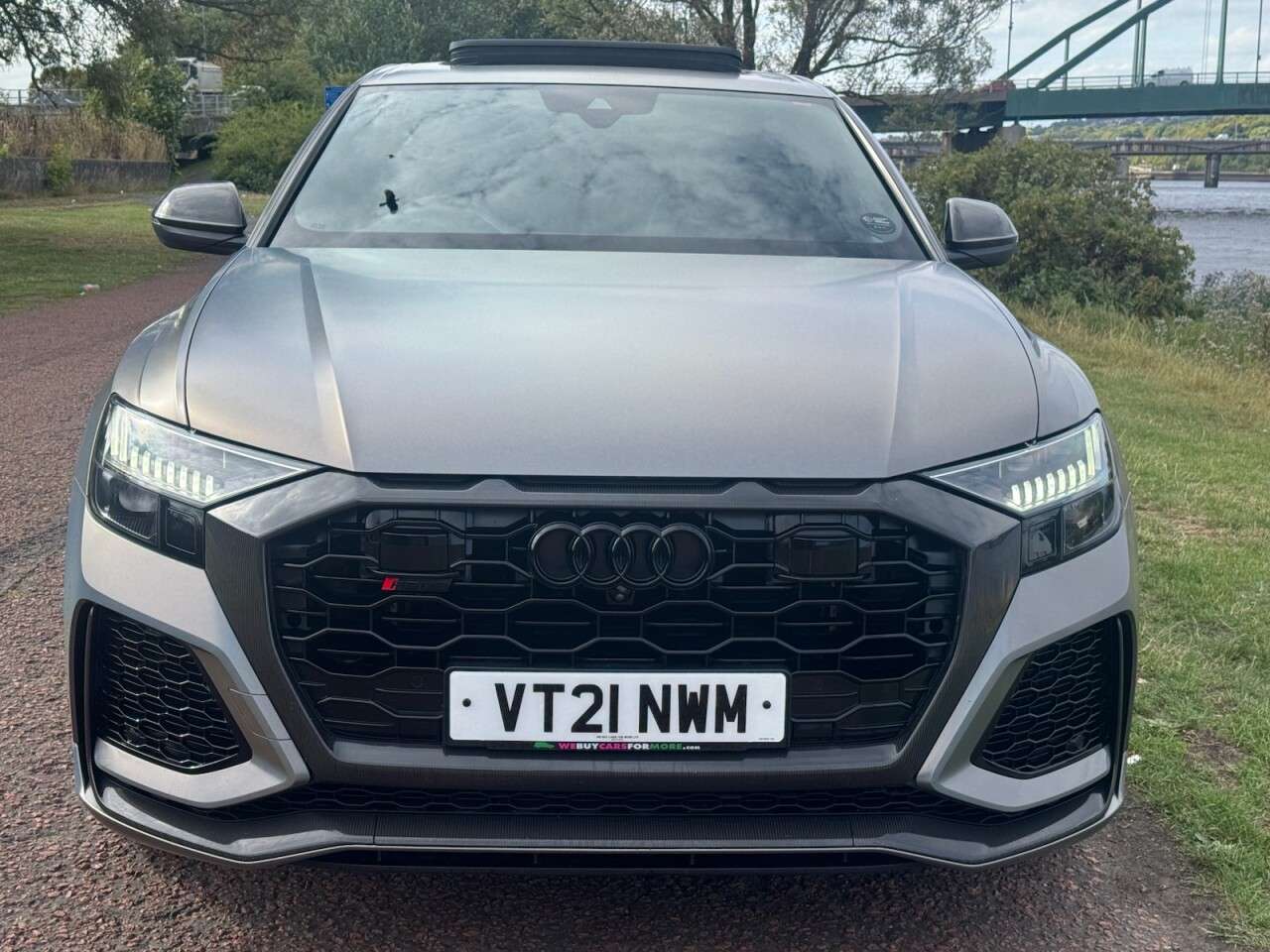 A 2021 AUDI Q8 RS TFSI QUATTRO CARBON BLACK A 2021 AUDI Q8 RS TFSI QUATTRO CARBON BLACK