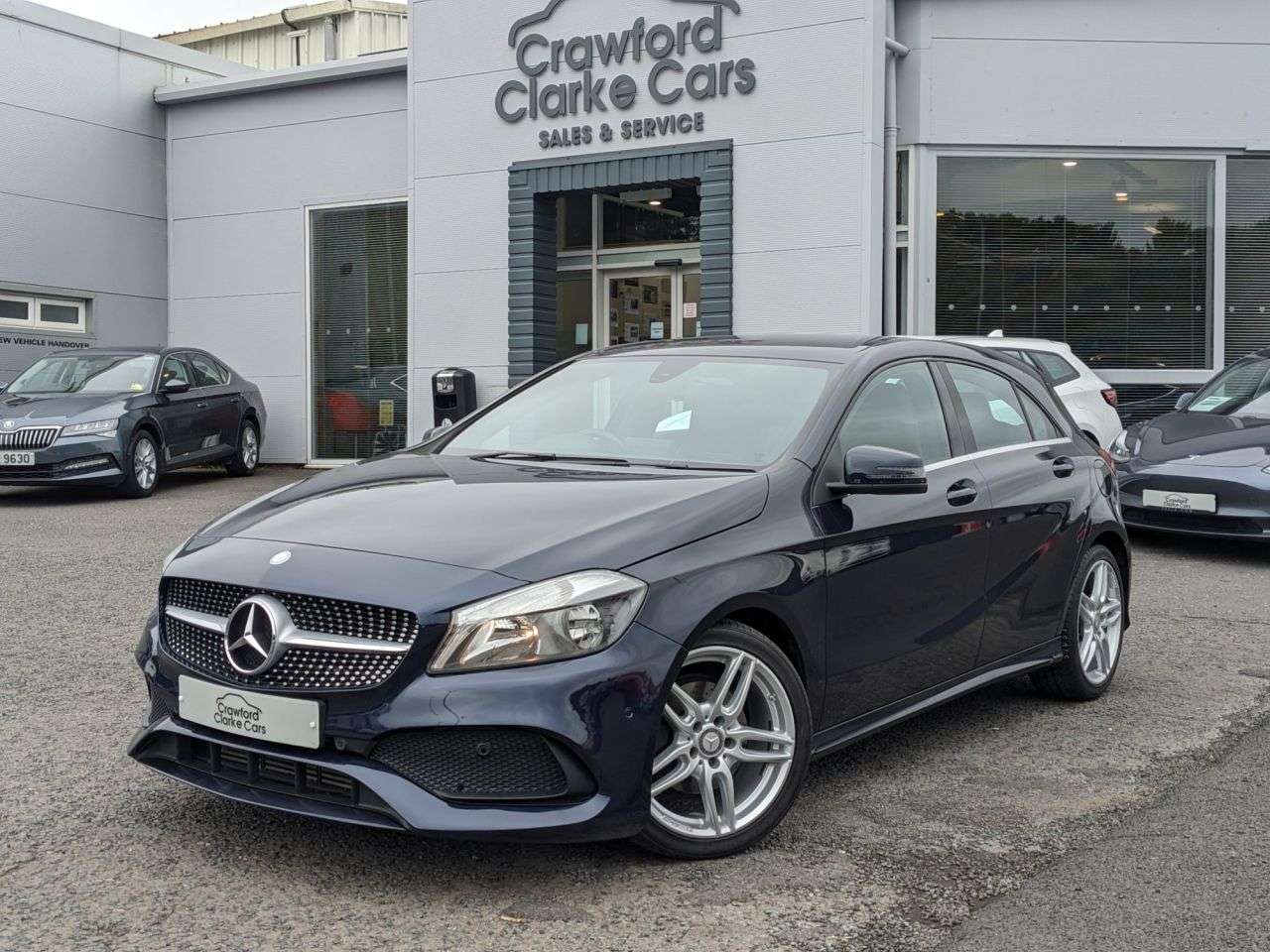 A 2017 MERCEDES-BENZ A CLASS 1.5 A 180 D AMG LINE EXECUTIVE 5d 107 BHP SAT NAV - REAR CAMERA A 2017 MERCEDES-BENZ A CLASS 1.5 A 180 D AMG LINE EXECUTIVE 5d 107 BHP SAT NAV - REAR CAMERA