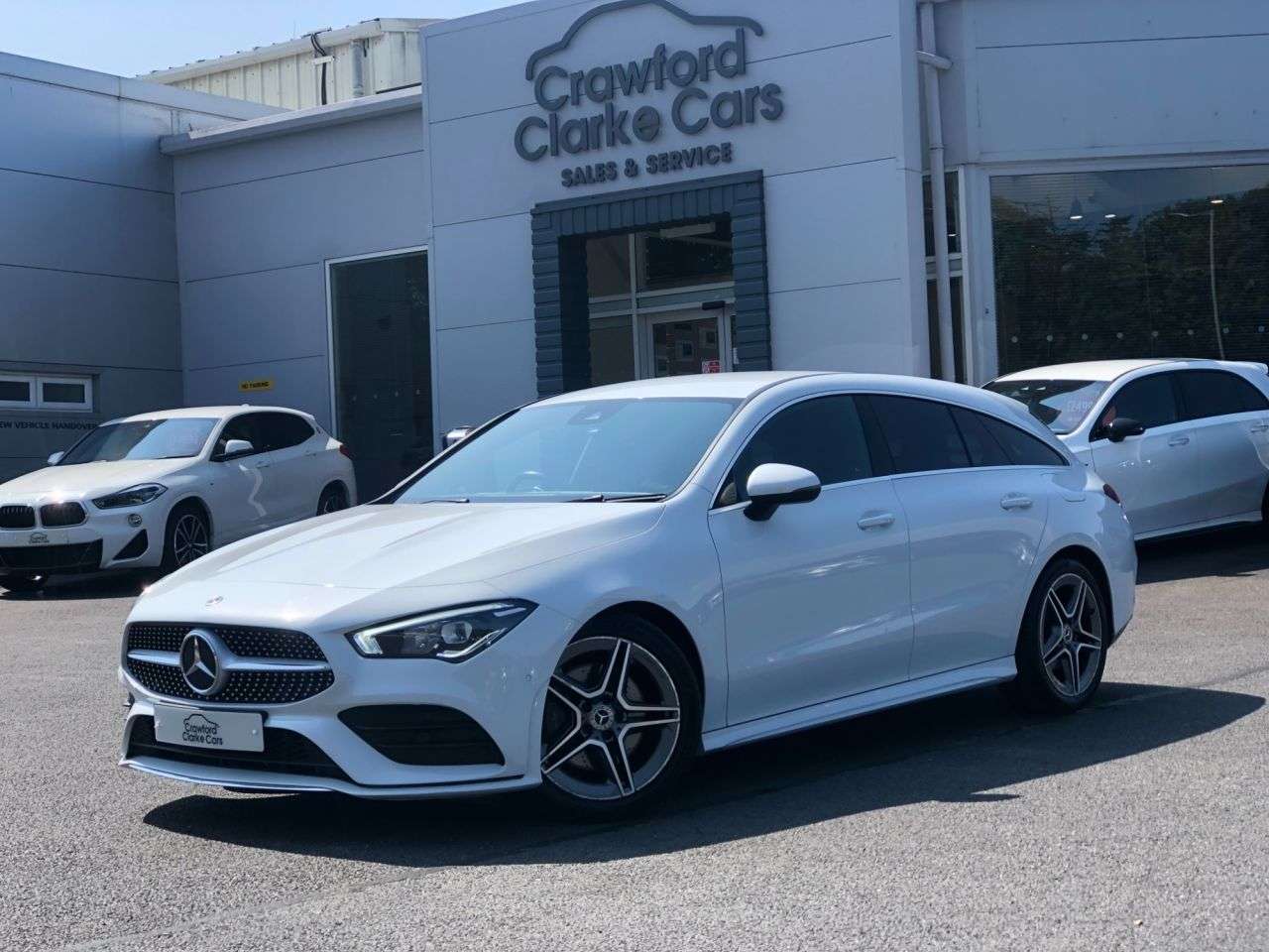 A 2022 MERCEDES-BENZ CLA 1.3 CLA200 AMG Line Shooting Brake 5dr Petrol 7G-DCT Euro 6 (s/s) (163 ps) A 2022 MERCEDES-BENZ CLA 1.3 CLA200 AMG Line Shooting Brake 5dr Petrol 7G-DCT Euro 6 (s/s) (163 ps)