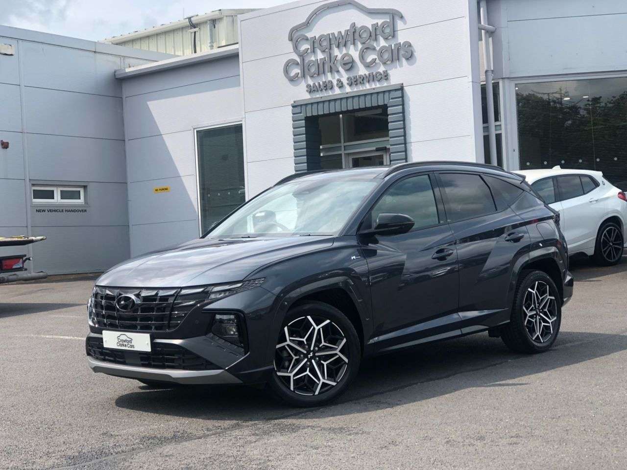 A 2022 HYUNDAI TUCSON 1.6 h T-GDi N Line S SUV 5dr Petrol Hybrid Auto Euro 6 (s/s) (230 ps) A 2022 HYUNDAI TUCSON 1.6 h T-GDi N Line S SUV 5dr Petrol Hybrid Auto Euro 6 (s/s) (230 ps)