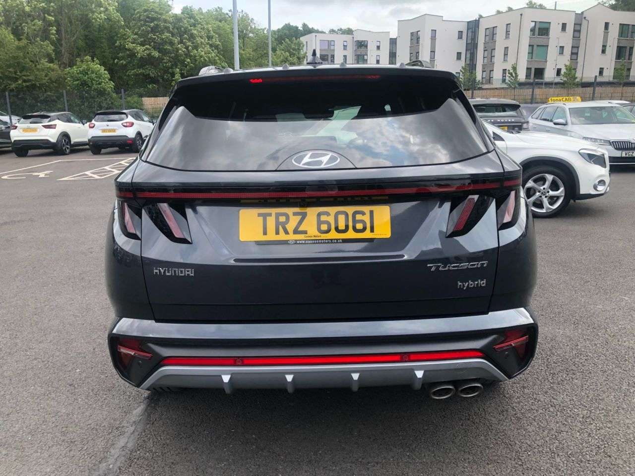 A 2022 HYUNDAI TUCSON 1.6 h T-GDi N Line S SUV 5dr Petrol Hybrid Auto Euro 6 (s/s) (230 ps) A 2022 HYUNDAI TUCSON 1.6 h T-GDi N Line S SUV 5dr Petrol Hybrid Auto Euro 6 (s/s) (230 ps)