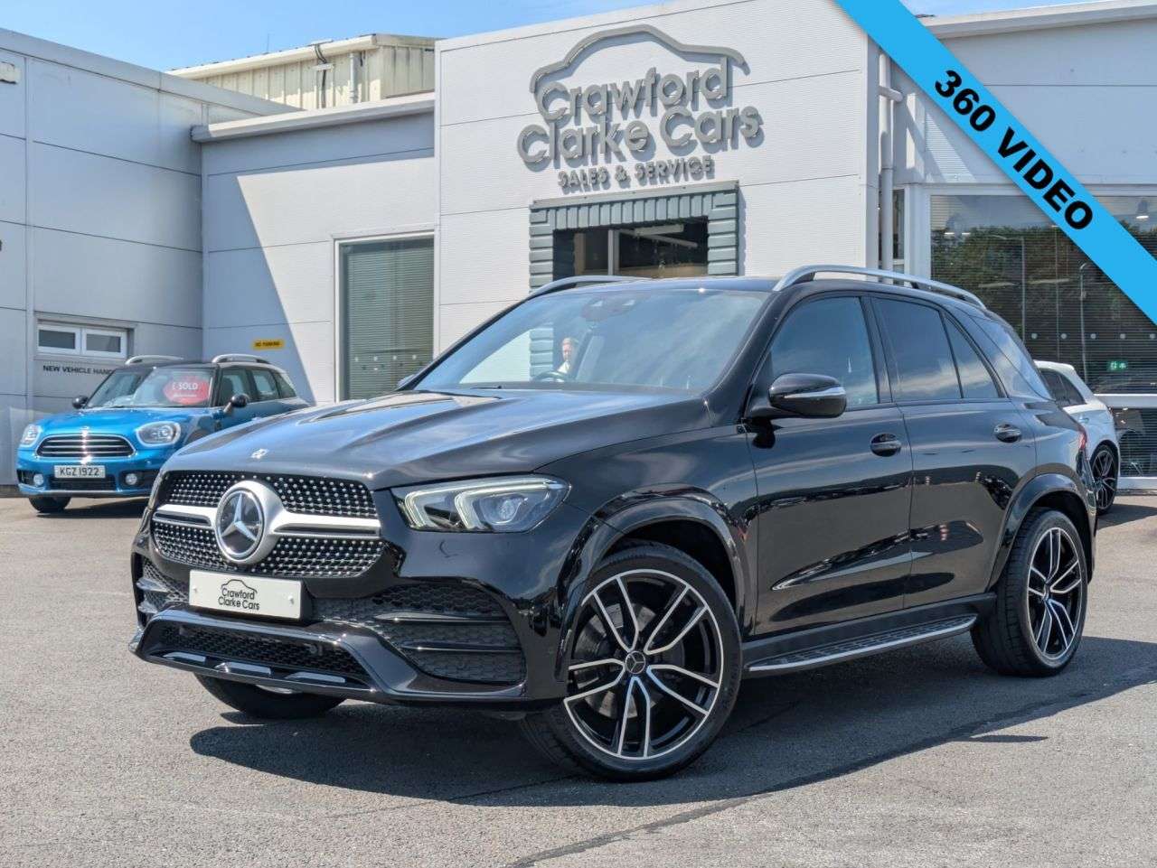A 2019 MERCEDES-BENZ GLE GLE300d AMG Line 5dr 4MATIC 9-speed auto (242 bhp) BLACK PACK A 2019 MERCEDES-BENZ GLE GLE300d AMG Line 5dr 4MATIC 9-speed auto (242 bhp) BLACK PACK