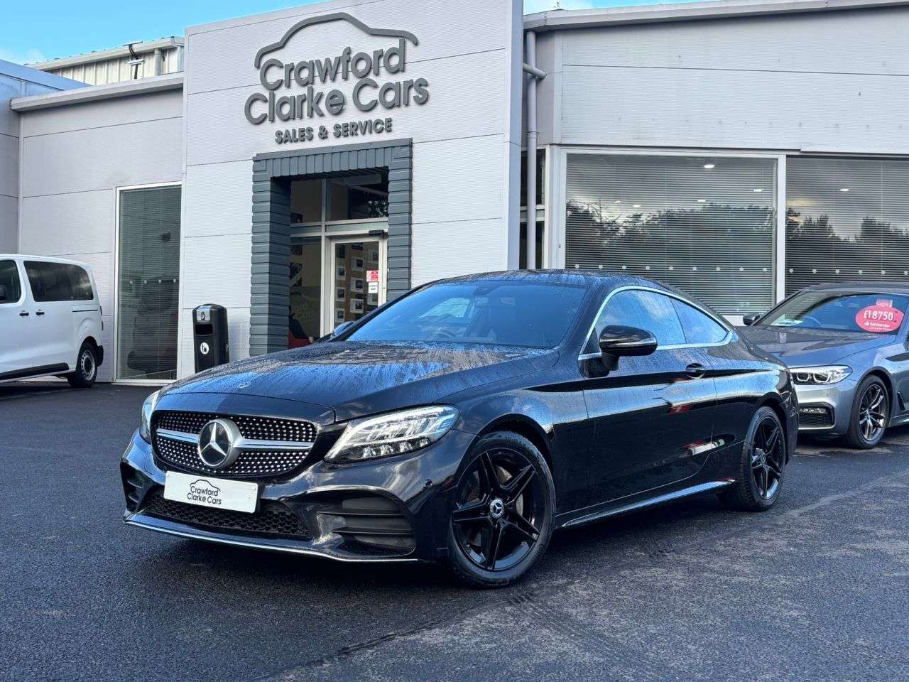 A 2019 MERCEDES-BENZ C-CLASS 1.5 C200 MHEV AMG Line Coupe 2dr Petrol G-Tronic+ Euro 6 (s/s) (198 ps) A 2019 MERCEDES-BENZ C-CLASS 1.5 C200 MHEV AMG Line Coupe 2dr Petrol G-Tronic+ Euro 6 (s/s) (198 ps)