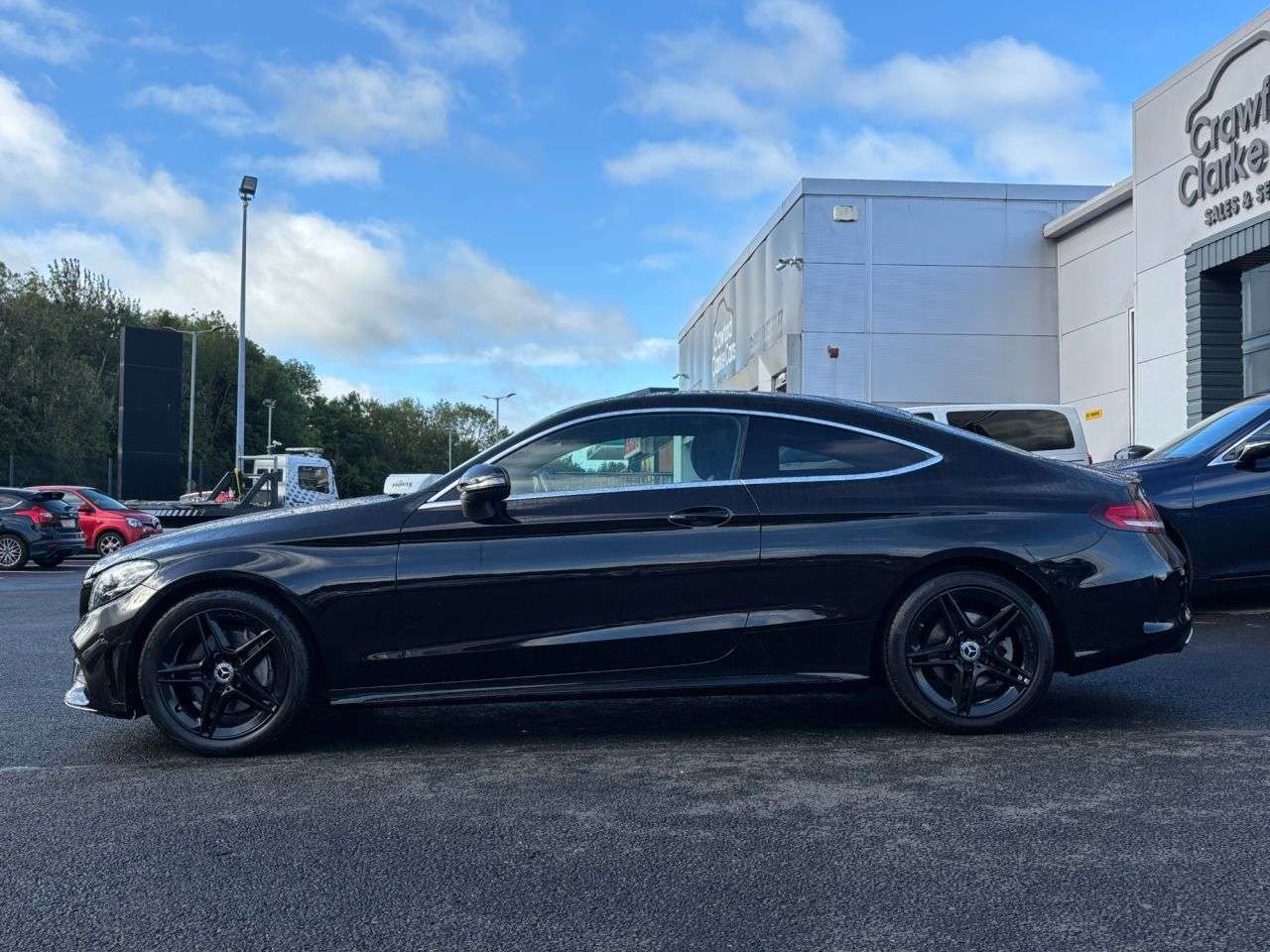 A 2019 MERCEDES-BENZ C-CLASS 1.5 C200 MHEV AMG Line Coupe 2dr Petrol G-Tronic+ Euro 6 (s/s) (198 ps) A 2019 MERCEDES-BENZ C-CLASS 1.5 C200 MHEV AMG Line Coupe 2dr Petrol G-Tronic+ Euro 6 (s/s) (198 ps)