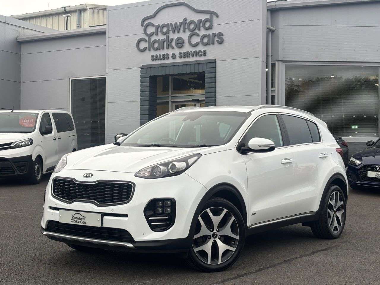 A 2016 KIA SPORTAGE 2.0 CRDi GT-Line SUV 5dr Diesel Manual AWD Euro 6 (134 bhp) AWD Euro 6 (134 A 2016 KIA SPORTAGE 2.0 CRDi GT-Line SUV 5dr Diesel Manual AWD Euro 6 (134 bhp) AWD Euro 6 (134