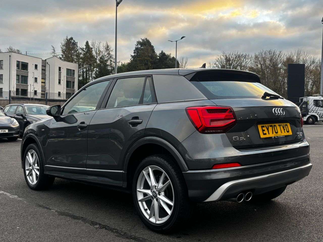 A 2020 AUDI Q2 1.5 TFSI CoD 35 S line SUV 5dr Petrol S Tronic Euro 6 (s/s) (150 ps) TFSI S A 2020 AUDI Q2 1.5 TFSI CoD 35 S line SUV 5dr Petrol S Tronic Euro 6 (s/s) (150 ps) TFSI S