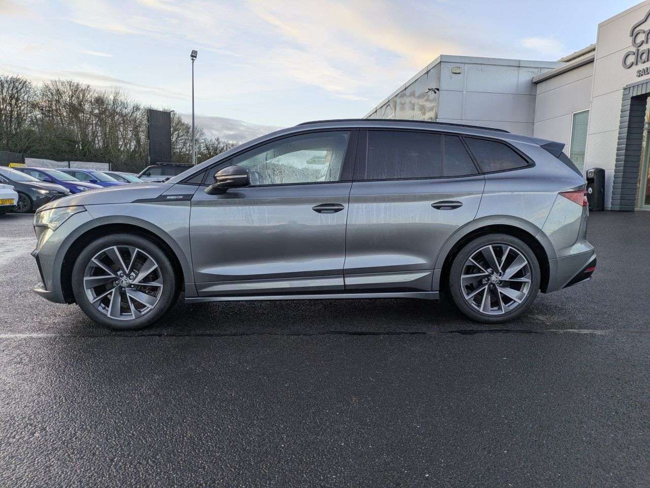 A 2023 SKODA ENYAQ 82kWh 80 SportLine Plus SUV 5dr Electric Auto (DC135kW) (204 ps) A 2023 SKODA ENYAQ 82kWh 80 SportLine Plus SUV 5dr Electric Auto (DC135kW) (204 ps)