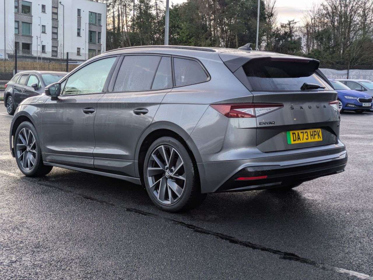 A 2023 SKODA ENYAQ 82kWh 80 SportLine Plus SUV 5dr Electric Auto (DC135kW) (204 ps) A 2023 SKODA ENYAQ 82kWh 80 SportLine Plus SUV 5dr Electric Auto (DC135kW) (204 ps)