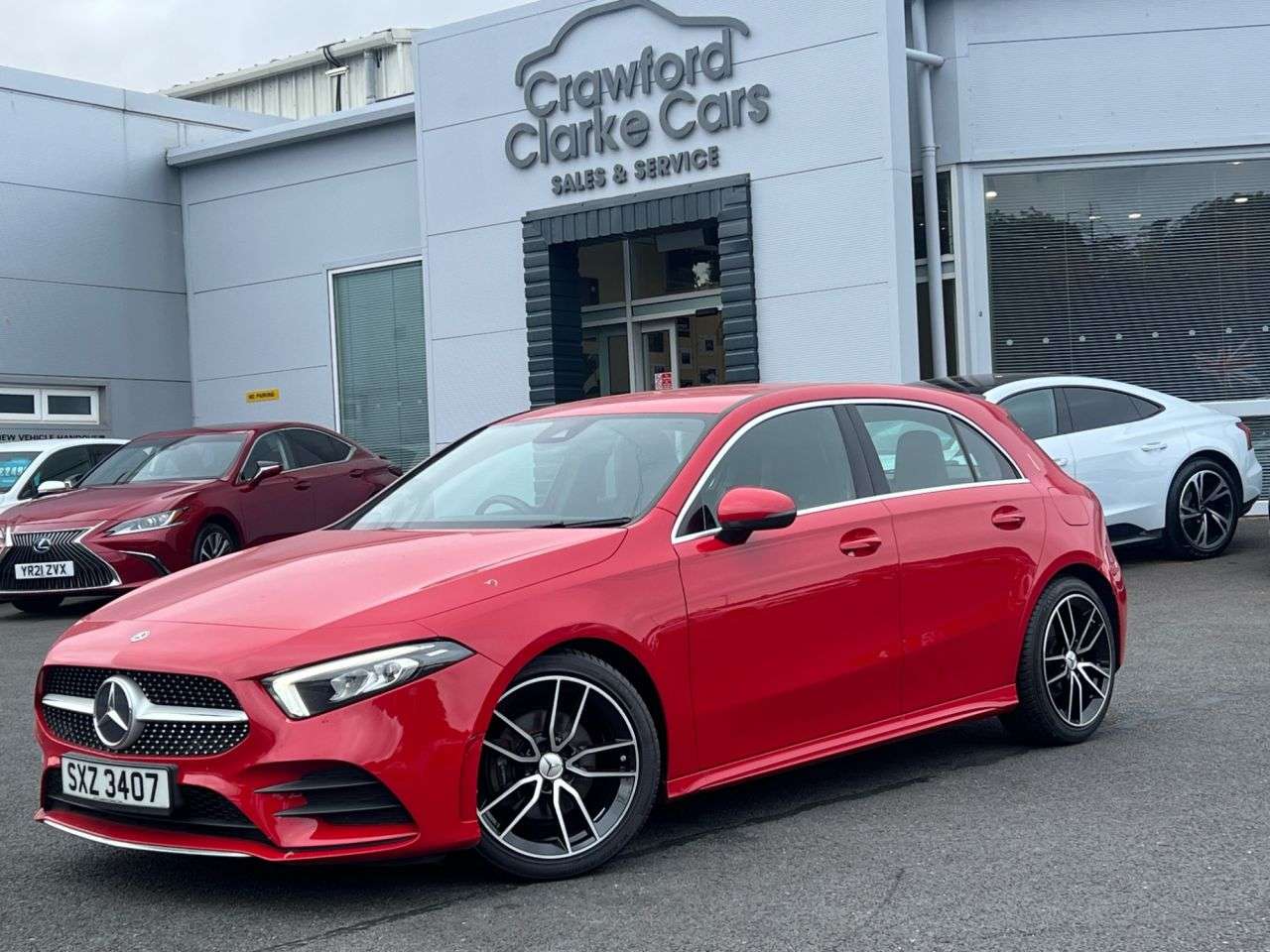 A 2019 MERCEDES-BENZ A CLASS 1.3 A180 AMG Line Hatchback 5dr Petrol Manual Euro 6 (s/s) (136 ps) A 2019 MERCEDES-BENZ A CLASS 1.3 A180 AMG Line Hatchback 5dr Petrol Manual Euro 6 (s/s) (136 ps)