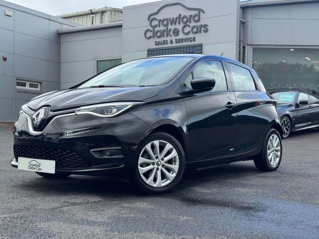 A 2022 RENAULT ZOE R110 EV50 52kWh Iconic Hatchback 5dr Electric Auto (Rapid Charge) (107 bhp) A 2022 RENAULT ZOE R110 EV50 52kWh Iconic Hatchback 5dr Electric Auto (Rapid Charge) (107 bhp)