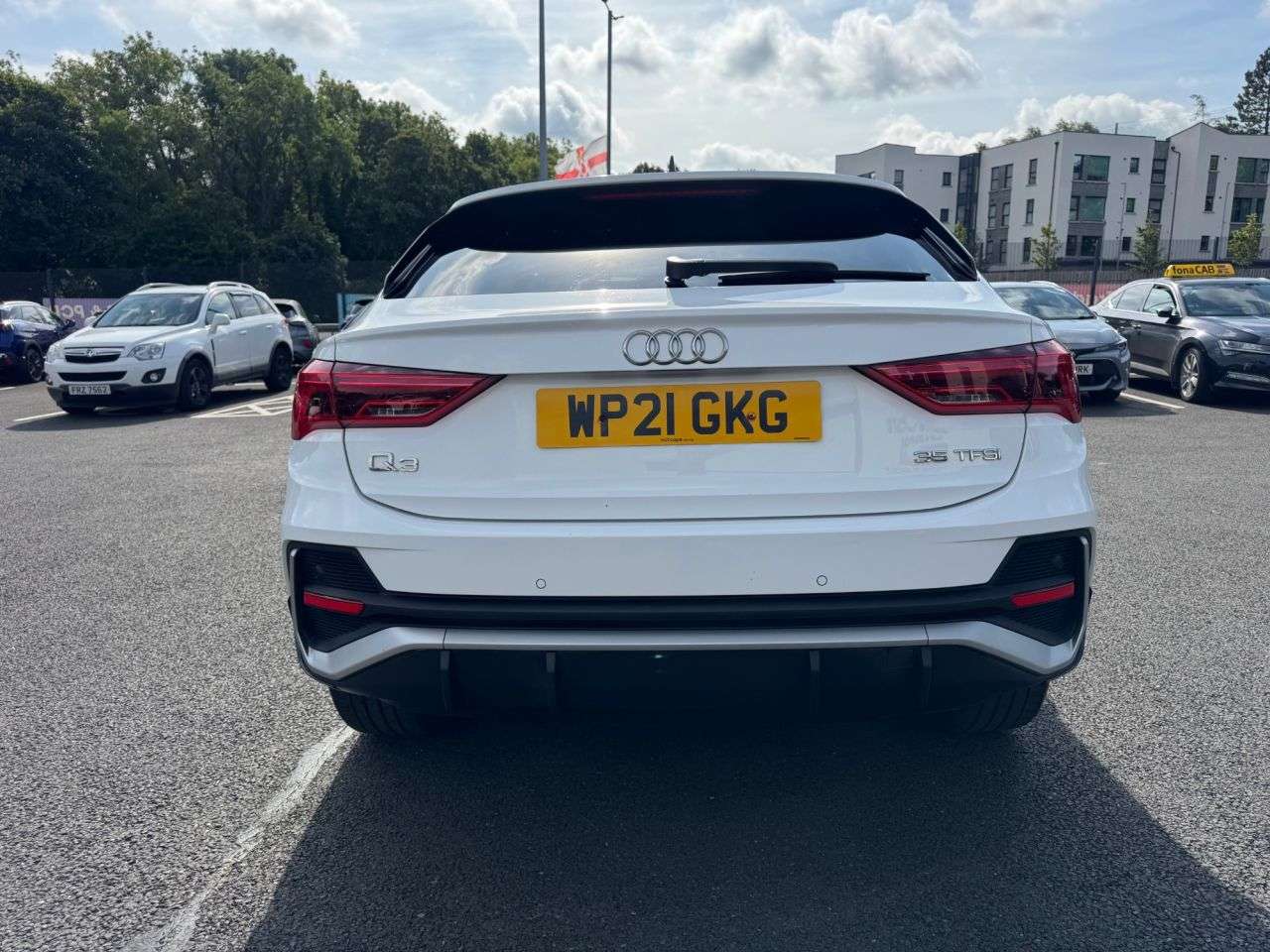 A 2021 AUDI Q3 1.5 TFSI CoD 35 S line Sportback 5dr Petrol Manual Euro 6 (s/s) (150 ps) A 2021 AUDI Q3 1.5 TFSI CoD 35 S line Sportback 5dr Petrol Manual Euro 6 (s/s) (150 ps)