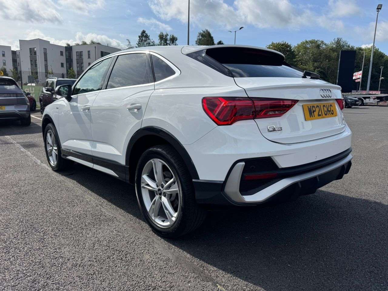 A 2021 AUDI Q3 1.5 TFSI CoD 35 S line Sportback 5dr Petrol Manual Euro 6 (s/s) (150 ps) A 2021 AUDI Q3 1.5 TFSI CoD 35 S line Sportback 5dr Petrol Manual Euro 6 (s/s) (150 ps)