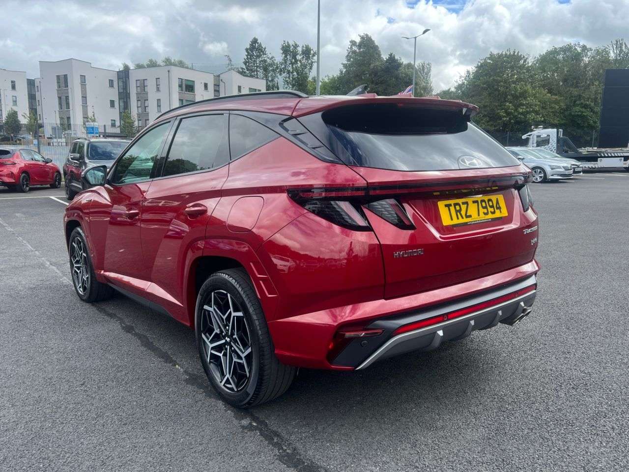 A 2022 HYUNDAI TUCSON 1.6 h T-GDi N Line S SUV 5dr Petrol Hybrid Auto Euro 6 (s/s) (230 ps) A 2022 HYUNDAI TUCSON 1.6 h T-GDi N Line S SUV 5dr Petrol Hybrid Auto Euro 6 (s/s) (230 ps)