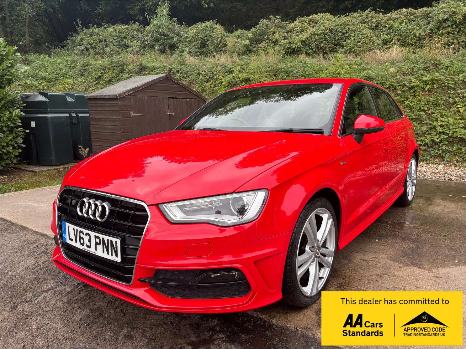 A 2013 AUDI A3 1.4 TFSI S line Sportback 5dr Petrol Manual Euro 5 (s/s) (122 ps) A 2013 AUDI A3 1.4 TFSI S line Sportback 5dr Petrol Manual Euro 5 (s/s) (122 ps)