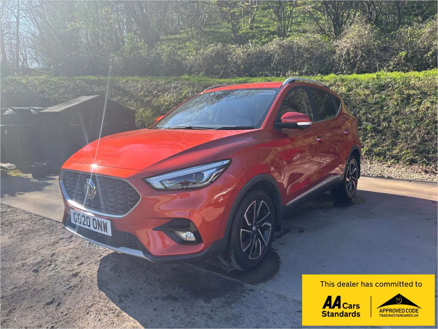 A 2020 MG MG ZS 1.5 VTi-TECH Exclusive SUV 5dr Petrol Manual Euro 6 (s/s) (106 ps) A 2020 MG MG ZS 1.5 VTi-TECH Exclusive SUV 5dr Petrol Manual Euro 6 (s/s) (106 ps)