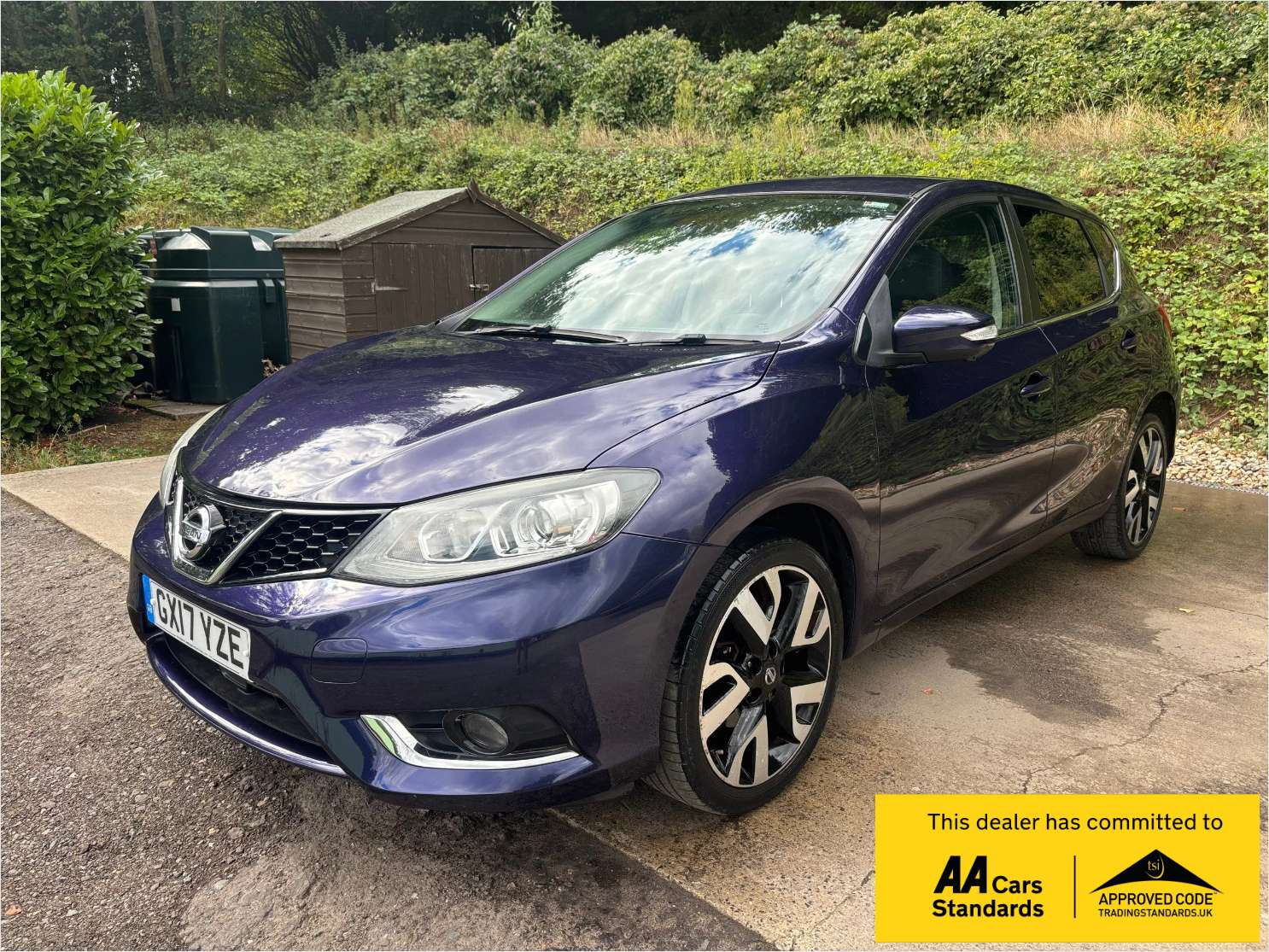 A 2017 NISSAN PULSAR 1.2 DIG-T Tekna Hatchback 5dr Petrol Manual Euro 6 (s/s) (115 ps) A 2017 NISSAN PULSAR 1.2 DIG-T Tekna Hatchback 5dr Petrol Manual Euro 6 (s/s) (115 ps)