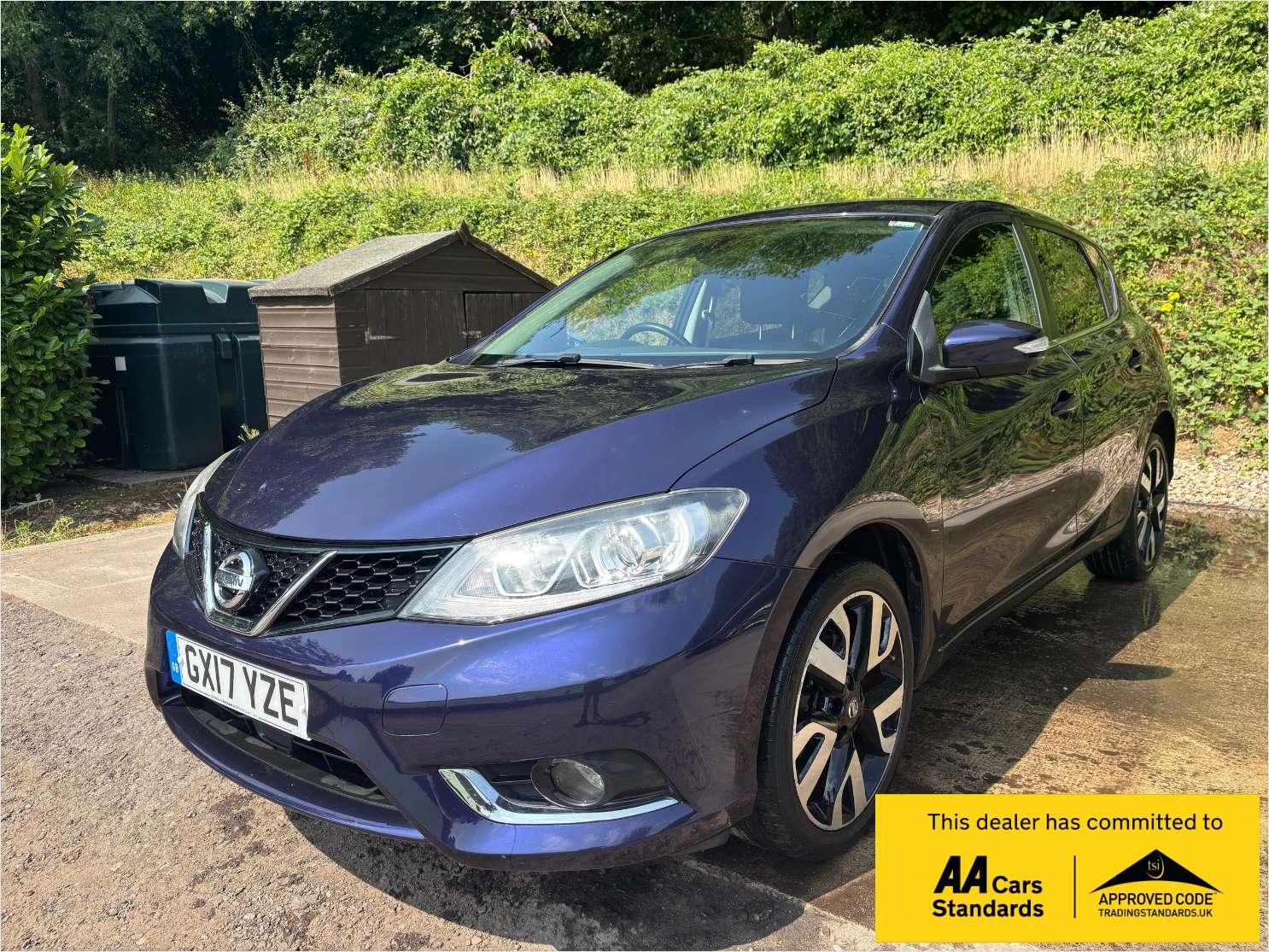 A 2017 NISSAN PULSAR 1.2 DIG-T Tekna Hatchback 5dr Petrol Manual Euro 6 (s/s) (115 ps) A 2017 NISSAN PULSAR 1.2 DIG-T Tekna Hatchback 5dr Petrol Manual Euro 6 (s/s) (115 ps)