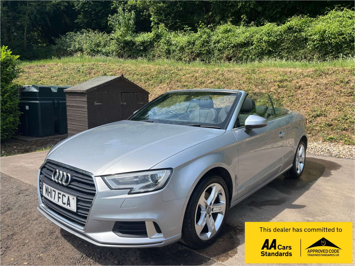 A 2017 AUDI A3 CABRIOLET 1.5 TFSI CoD Sport Convertible 2dr Petrol Manual Euro 6 (s/s) (150 ps) A 2017 AUDI A3 CABRIOLET 1.5 TFSI CoD Sport Convertible 2dr Petrol Manual Euro 6 (s/s) (150 ps)
