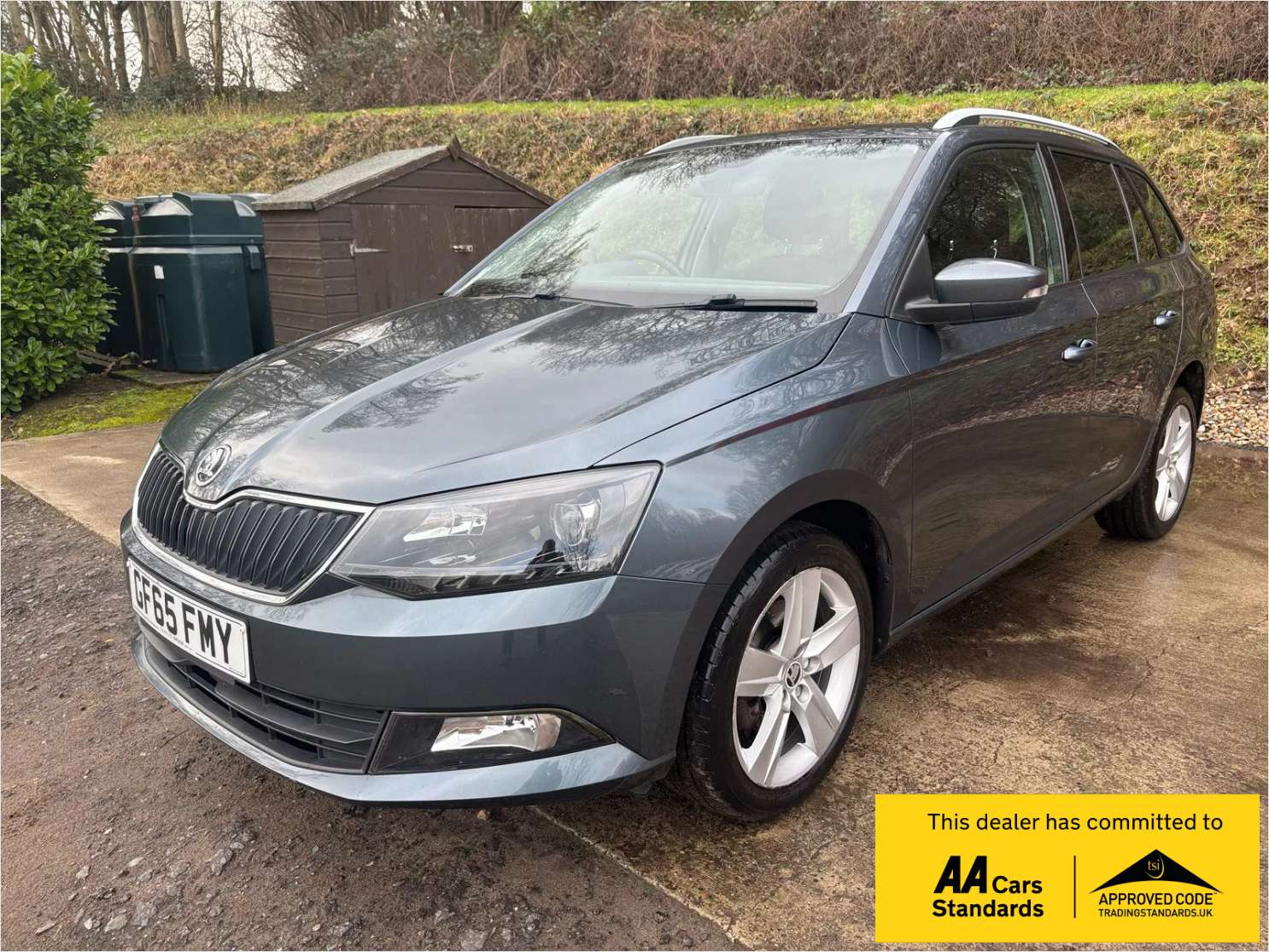A 2015 SKODA FABIA 1.2 TSI SE L Estate 5dr Petrol DSG Euro 6 (s/s) (110 ps) A 2015 SKODA FABIA 1.2 TSI SE L Estate 5dr Petrol DSG Euro 6 (s/s) (110 ps)