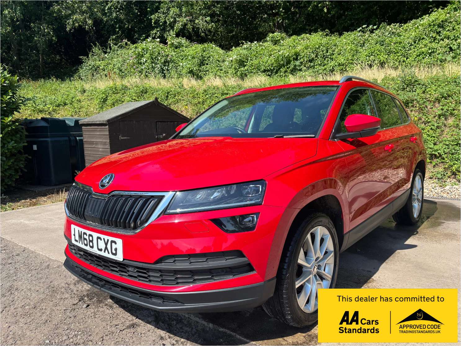 A 2018 SKODA KAROQ 1.5 TSI SE L SUV 5dr Petrol DSG Euro 6 (s/s) (150 ps) A 2018 SKODA KAROQ 1.5 TSI SE L SUV 5dr Petrol DSG Euro 6 (s/s) (150 ps)