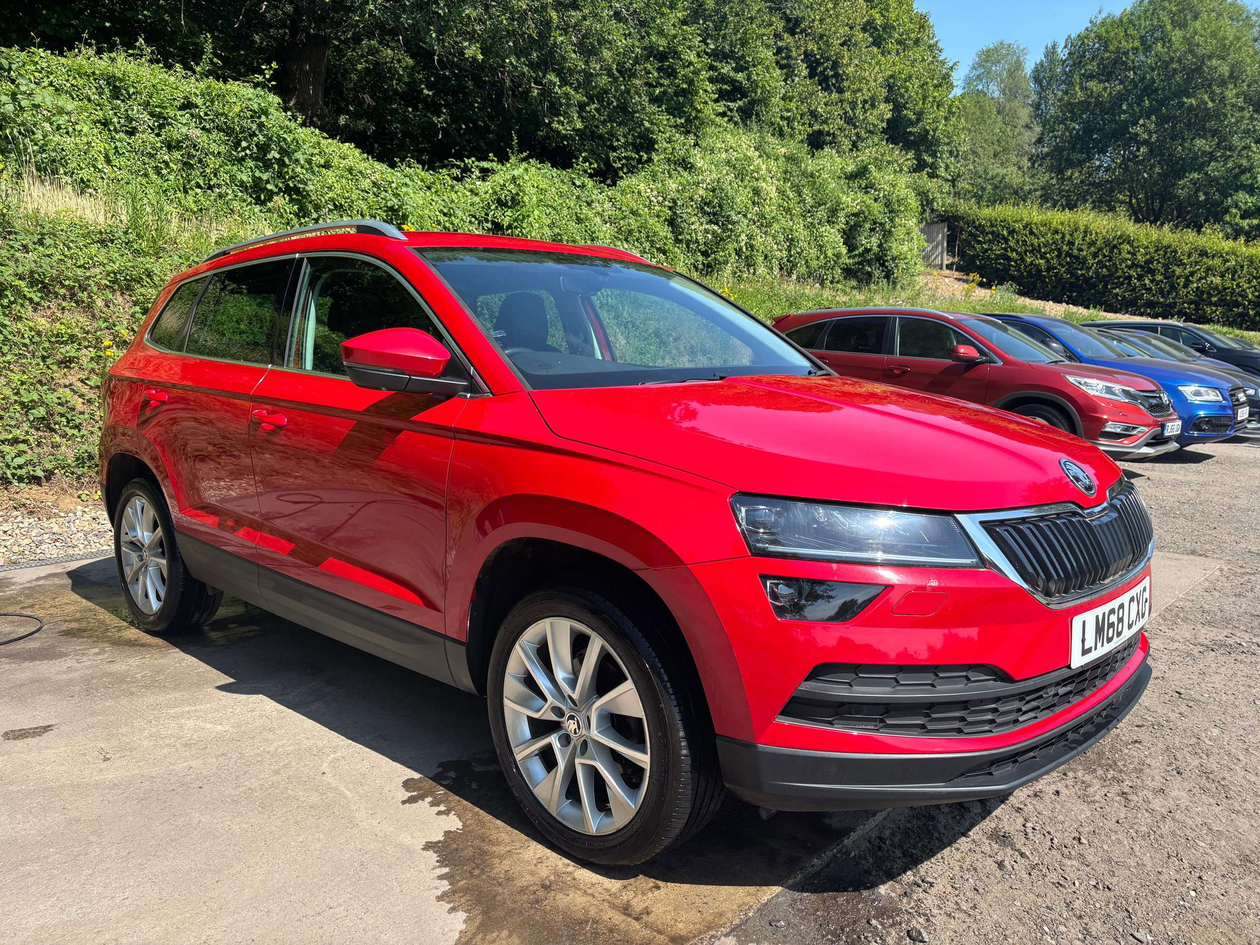 A 2018 SKODA KAROQ 1.5 TSI SE L SUV 5dr Petrol DSG Euro 6 (s/s) (150 ps) A 2018 SKODA KAROQ 1.5 TSI SE L SUV 5dr Petrol DSG Euro 6 (s/s) (150 ps)