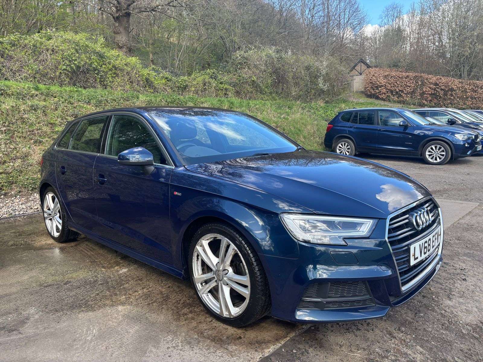 A 2018 AUDI A3 1.5 TFSI CoD 35 S line Sportback 5dr Petrol S Tronic Euro 6 (s/s) (150 ps) A 2018 AUDI A3 1.5 TFSI CoD 35 S line Sportback 5dr Petrol S Tronic Euro 6 (s/s) (150 ps)