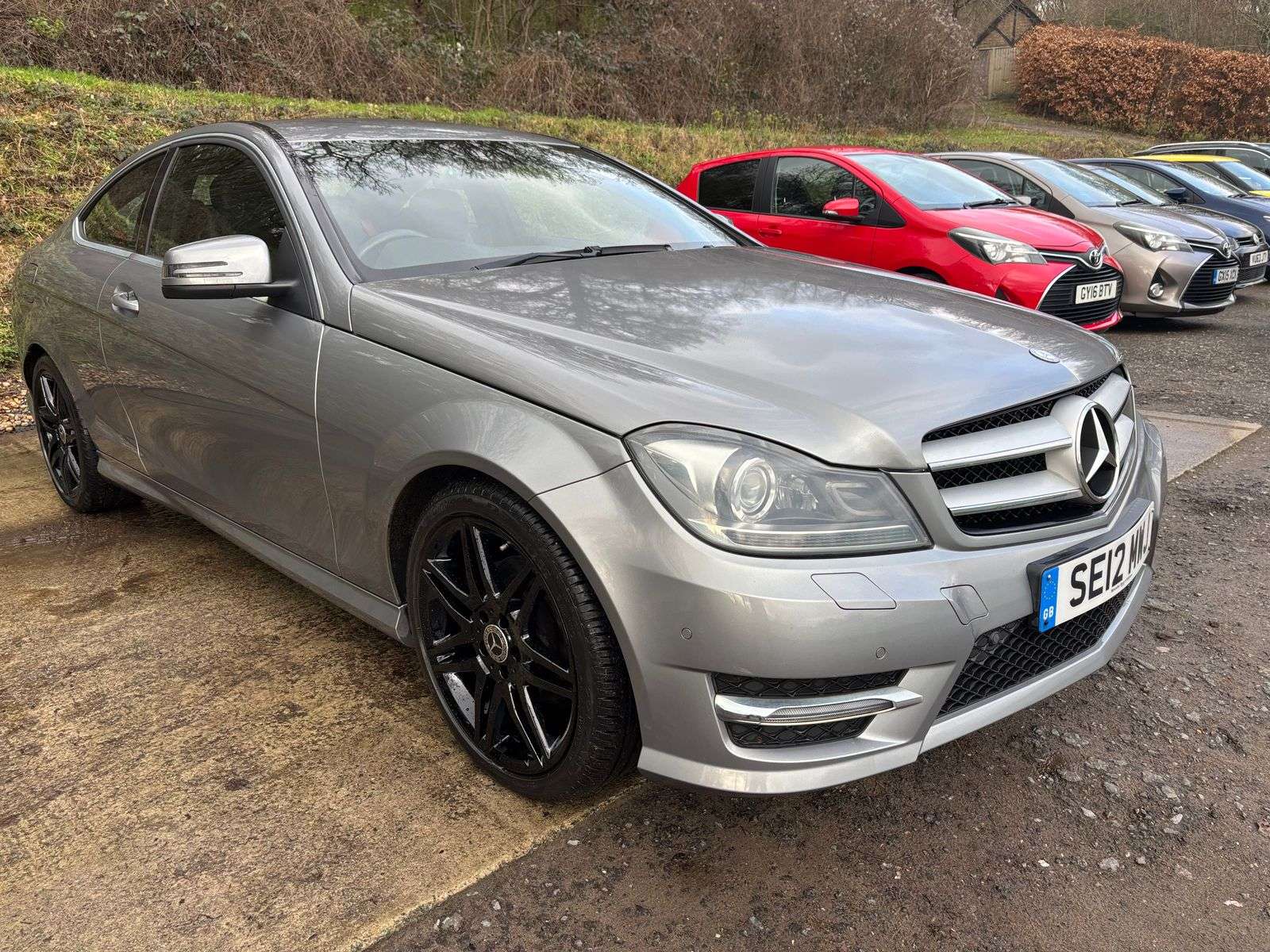A 2012 MERCEDES-BENZ C CLASS 1.6 C180 BlueEfficiency AMG Sport Plus Coupe 2dr Petrol G-Tronic+ Euro 5 (s/s) (156 ps) A 2012 MERCEDES-BENZ C CLASS 1.6 C180 BlueEfficiency AMG Sport Plus Coupe 2dr Petrol G-Tronic+ Euro 5 (s/s) (156 ps)