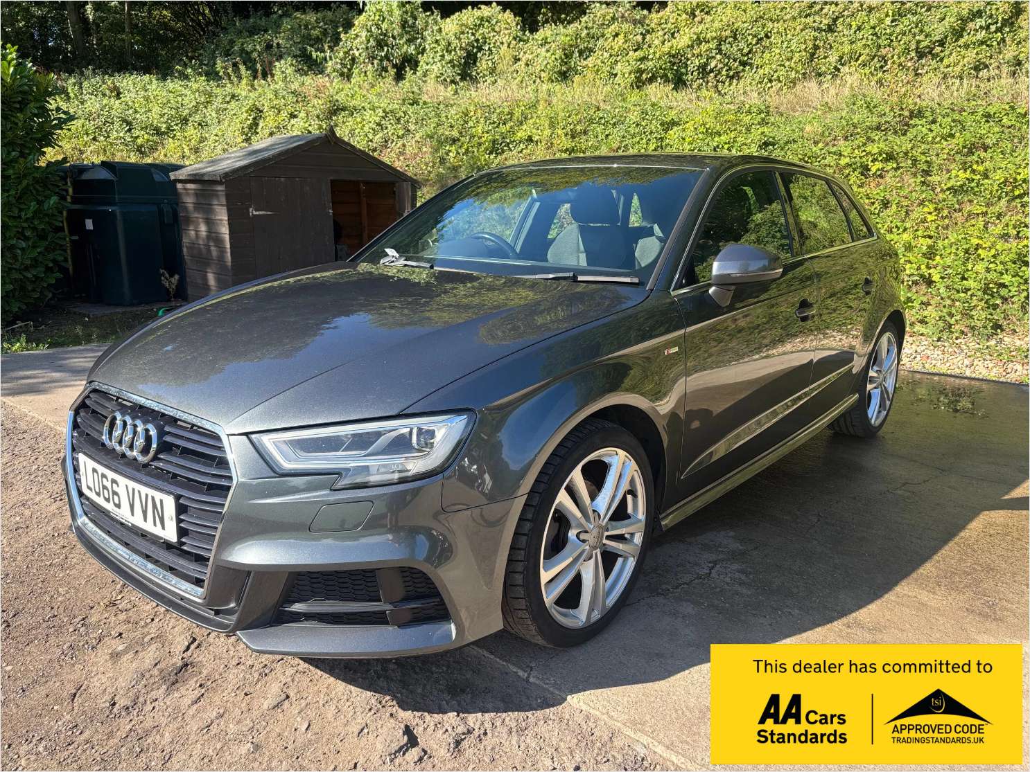 A 2016 AUDI A3 1.4 TFSI CoD S line Sportback 5dr Petrol S Tronic Euro 6 (s/s) (150 ps) A 2016 AUDI A3 1.4 TFSI CoD S line Sportback 5dr Petrol S Tronic Euro 6 (s/s) (150 ps)