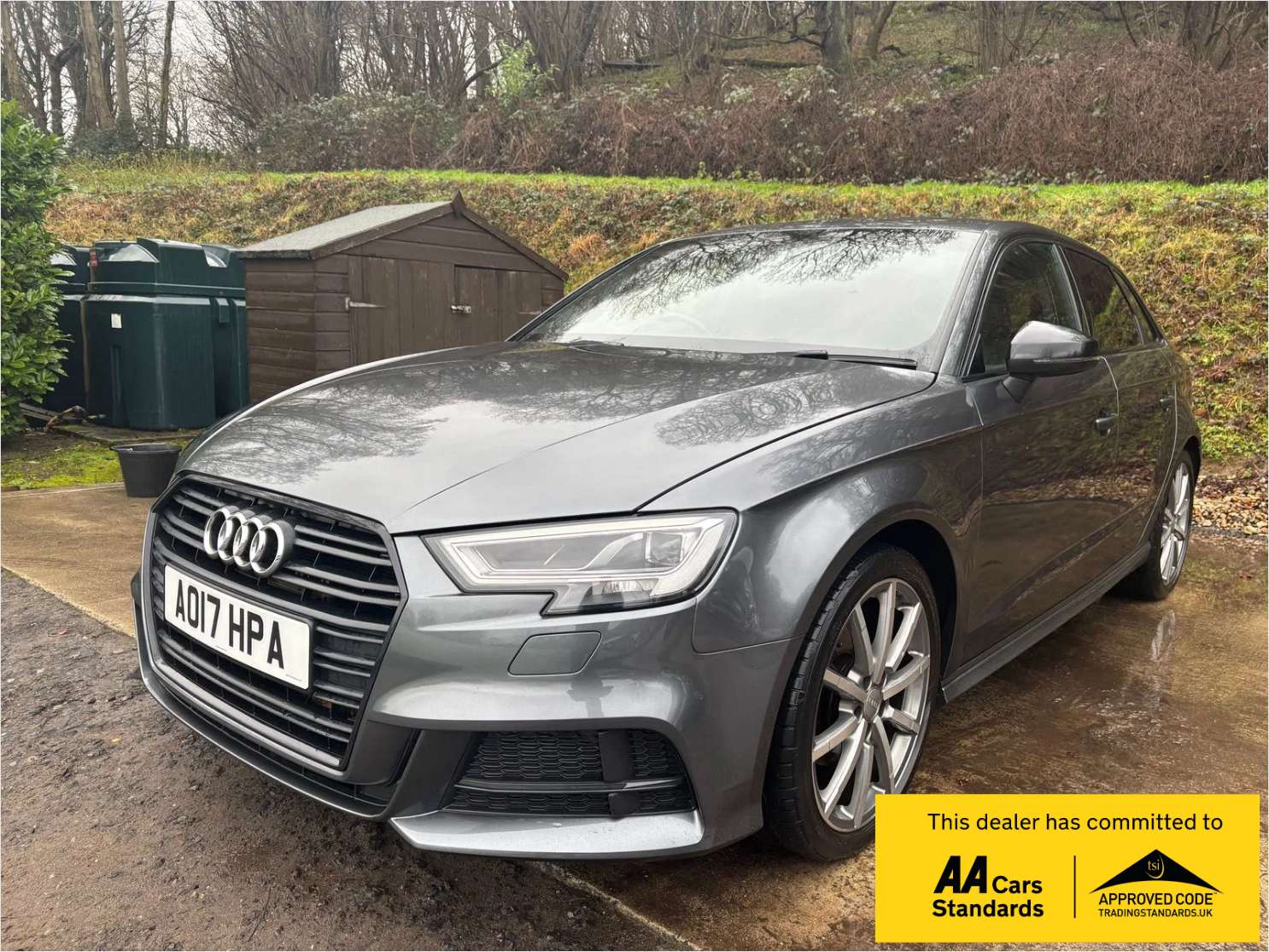 A 2017 AUDI A3 1.4 TFSI CoD Black Edition Sportback 5dr Petrol Manual Euro 6 (s/s) (150 ps) A 2017 AUDI A3 1.4 TFSI CoD Black Edition Sportback 5dr Petrol Manual Euro 6 (s/s) (150 ps)