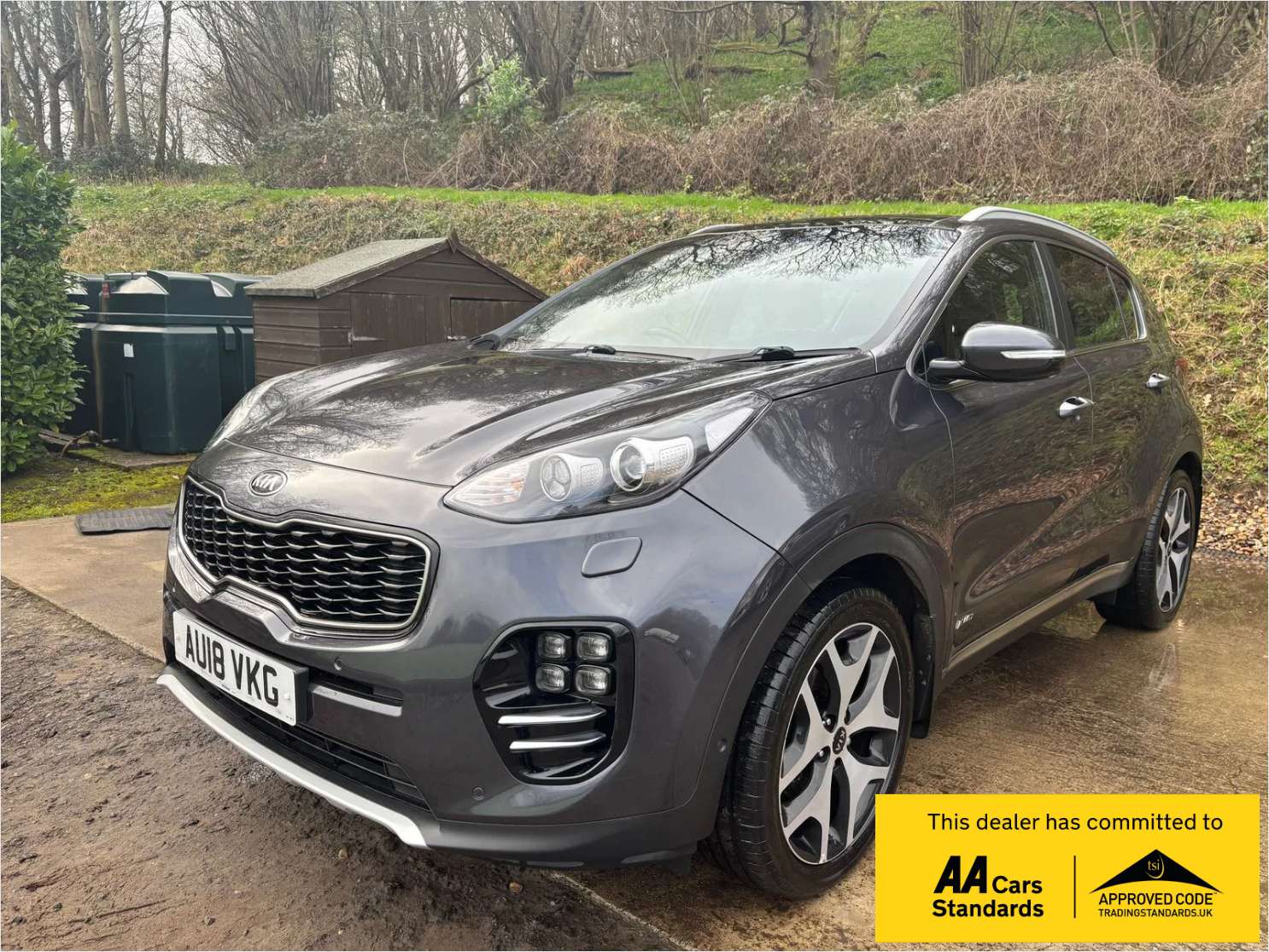 A 2018 KIA SPORTAGE 2.0 CRDi GT-Line S SUV 5dr Diesel Auto AWD Euro 6 (182 bhp) A 2018 KIA SPORTAGE 2.0 CRDi GT-Line S SUV 5dr Diesel Auto AWD Euro 6 (182 bhp)