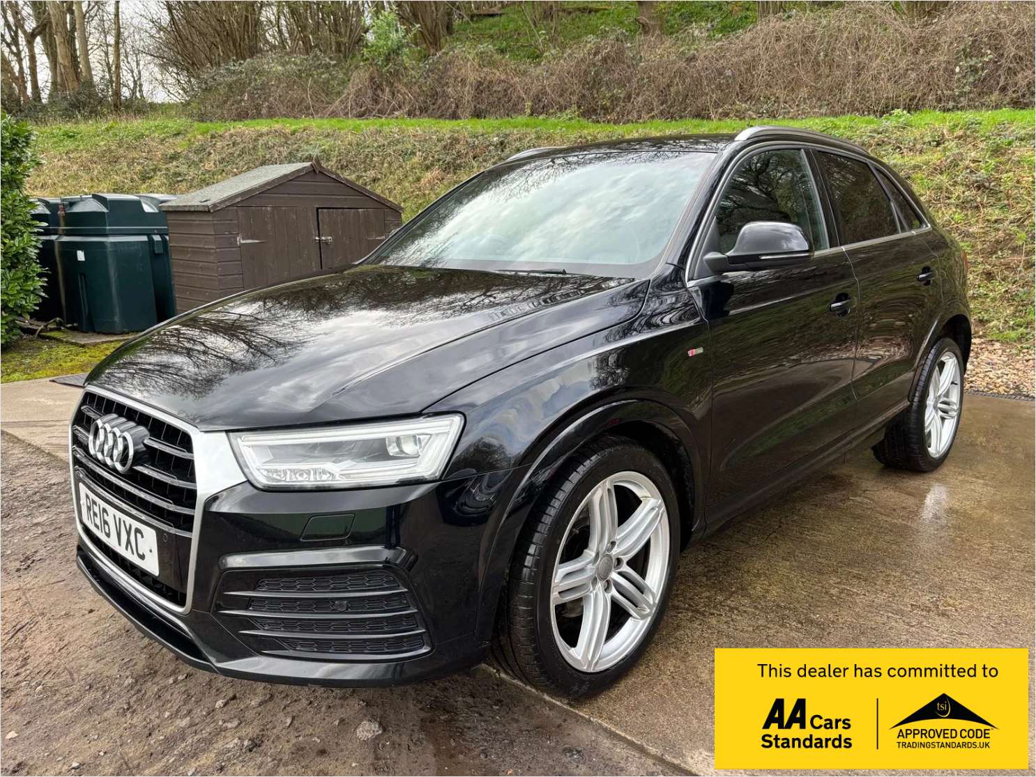 A 2016 AUDI Q3 2.0 TDI S line Plus SUV 5dr Diesel S Tronic quattro Euro 6 (s/s) (150 ps) A 2016 AUDI Q3 2.0 TDI S line Plus SUV 5dr Diesel S Tronic quattro Euro 6 (s/s) (150 ps)