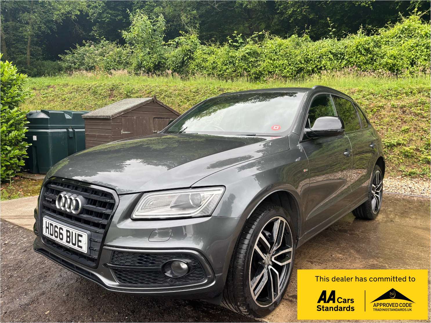A 2017 AUDI Q5 2.0 TDI S line Plus SUV 5dr Diesel S Tronic quattro Euro 6 (s/s) (190 ps) A 2017 AUDI Q5 2.0 TDI S line Plus SUV 5dr Diesel S Tronic quattro Euro 6 (s/s) (190 ps)