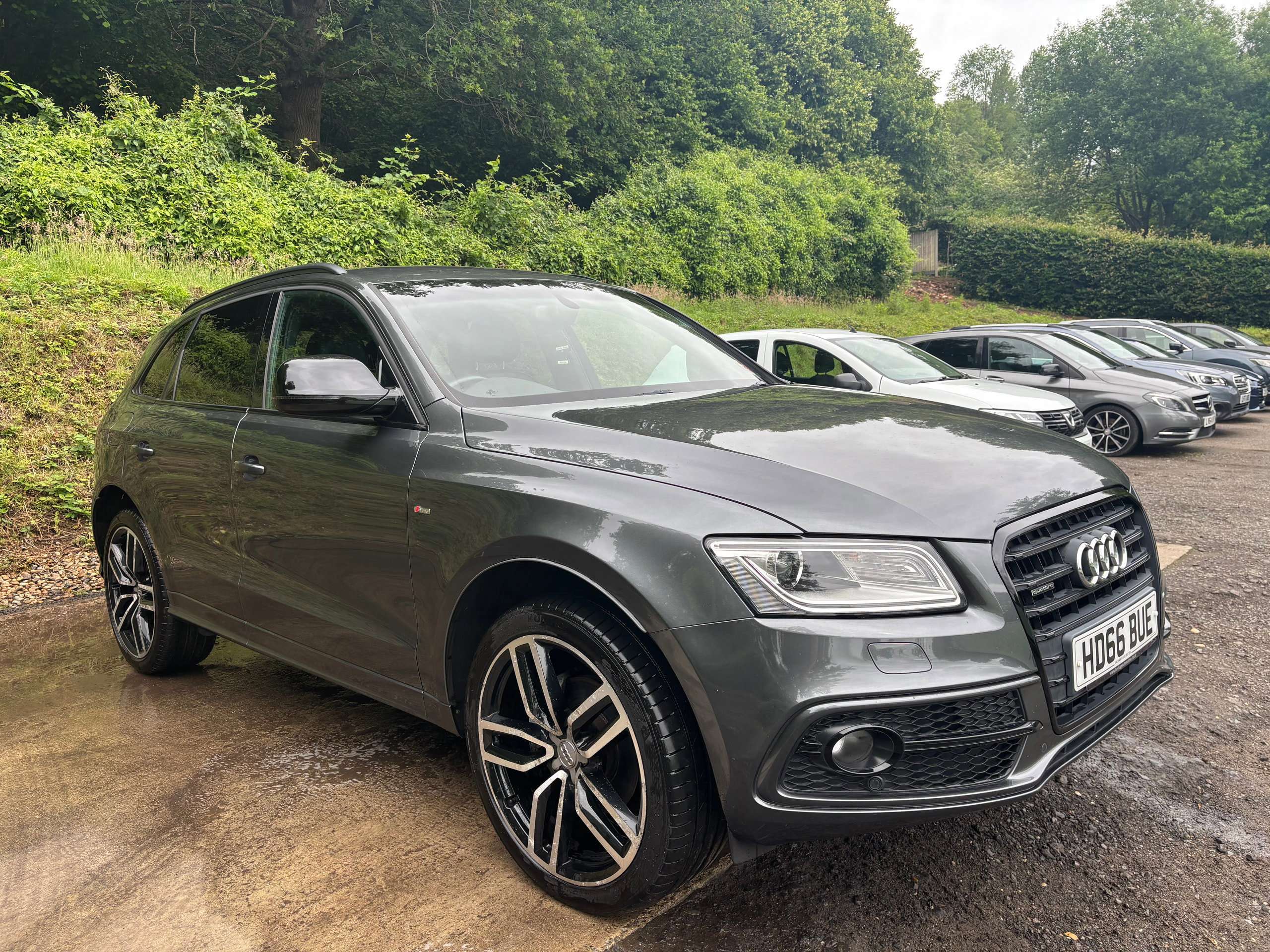A 2017 AUDI Q5 2.0 TDI S line Plus SUV 5dr Diesel S Tronic quattro Euro 6 (s/s) (190 ps) A 2017 AUDI Q5 2.0 TDI S line Plus SUV 5dr Diesel S Tronic quattro Euro 6 (s/s) (190 ps)