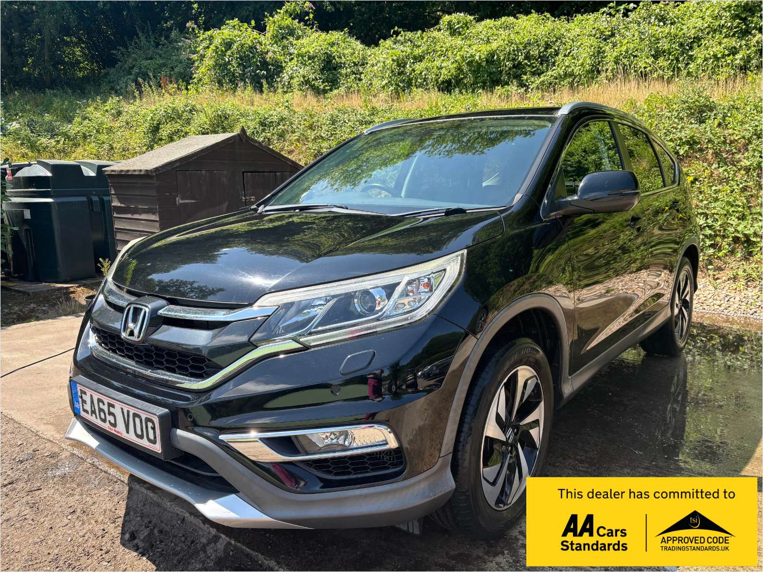 A 2015 HONDA CR-V 1.6 i-DTEC EX SUV 5dr Diesel Auto 4WD Euro 6 (160 ps) A 2015 HONDA CR-V 1.6 i-DTEC EX SUV 5dr Diesel Auto 4WD Euro 6 (160 ps)