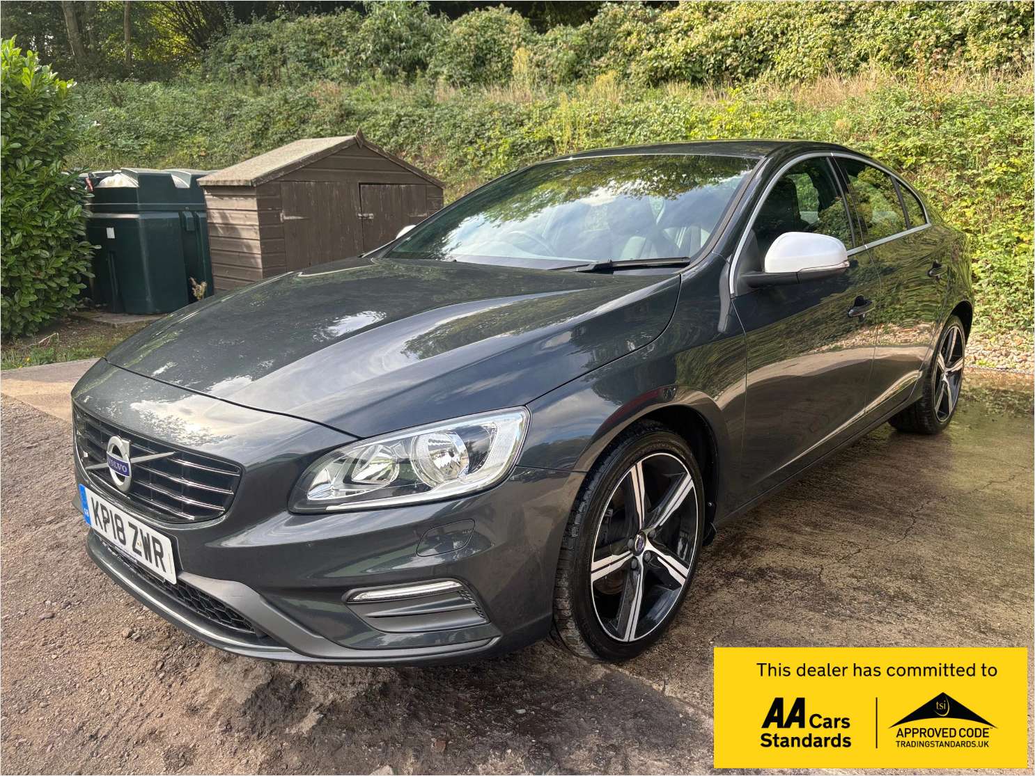 A 2018 VOLVO S60 2.0 D3 R-Design Nav Saloon 4dr Diesel Auto Euro 6 (s/s) (150 ps) A 2018 VOLVO S60 2.0 D3 R-Design Nav Saloon 4dr Diesel Auto Euro 6 (s/s) (150 ps)