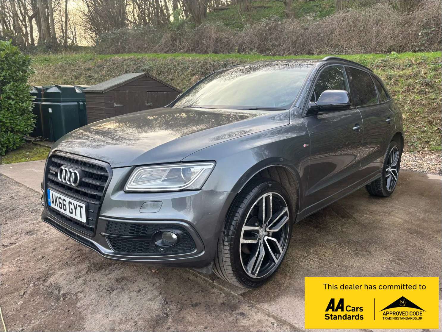 A 2016 AUDI Q5 2.0 TDI S line Plus SUV 5dr Diesel S Tronic quattro Euro 6 (s/s) (190 ps) A 2016 AUDI Q5 2.0 TDI S line Plus SUV 5dr Diesel S Tronic quattro Euro 6 (s/s) (190 ps)
