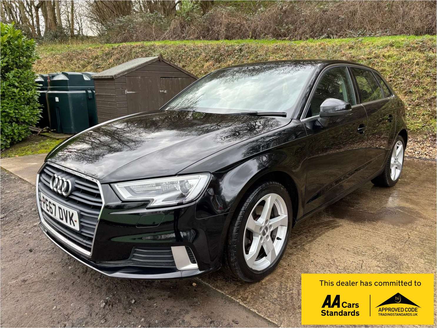 A 2017 AUDI A3 1.5 TFSI CoD Sport Sportback 5dr Petrol Manual Euro 6 (s/s) (150 ps) A 2017 AUDI A3 1.5 TFSI CoD Sport Sportback 5dr Petrol Manual Euro 6 (s/s) (150 ps)